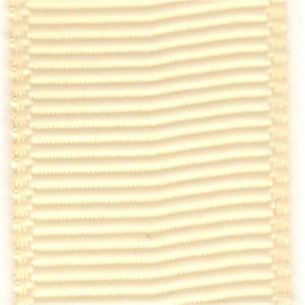 Papilion Papilion R07420538081550YD 1.5 in. Grosgrain Ribbon 50 Yards - Cream R07420538081550YD